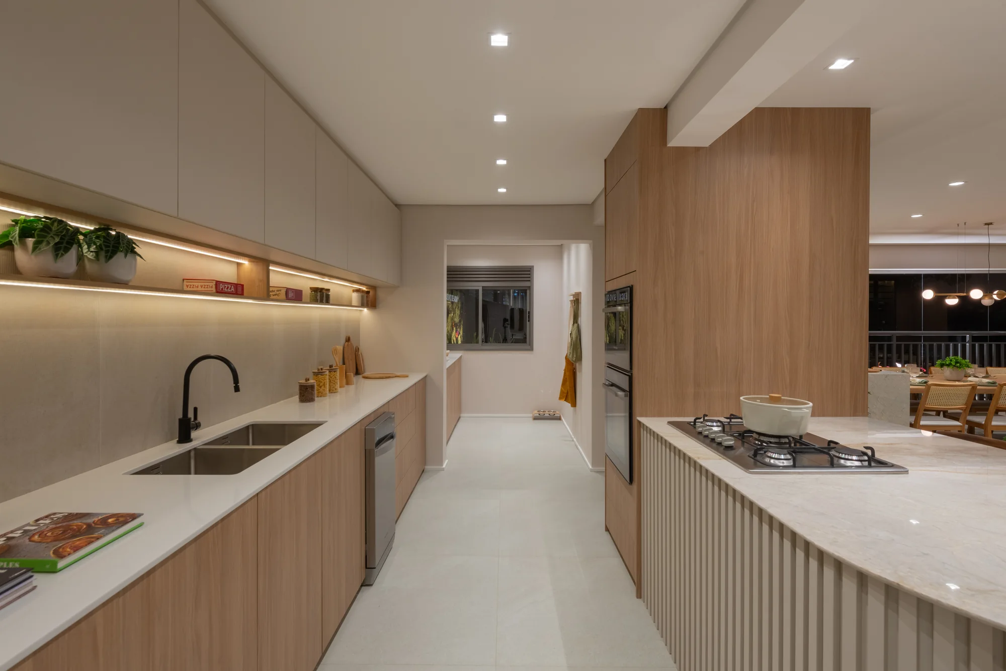Cozinha - 167m² (Foto do decorado)
