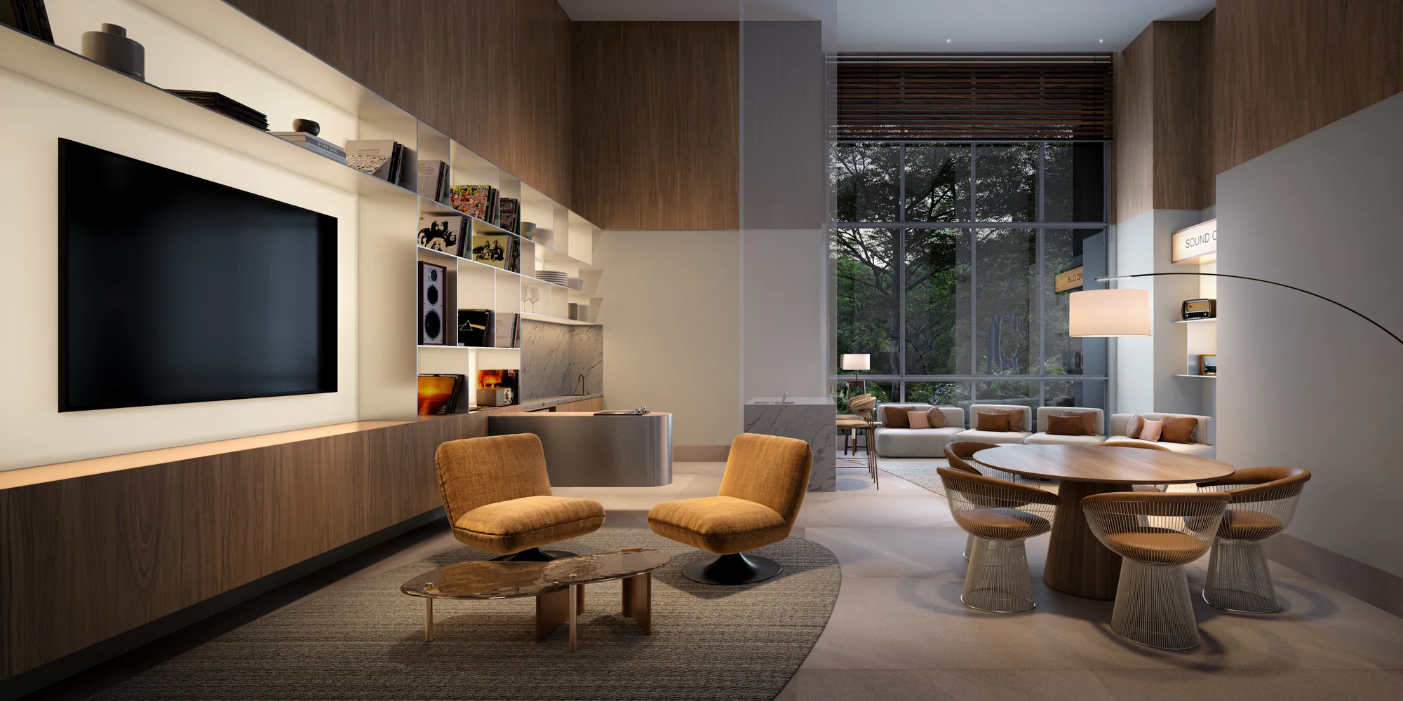 Listening Bar (Perspectiva artística)