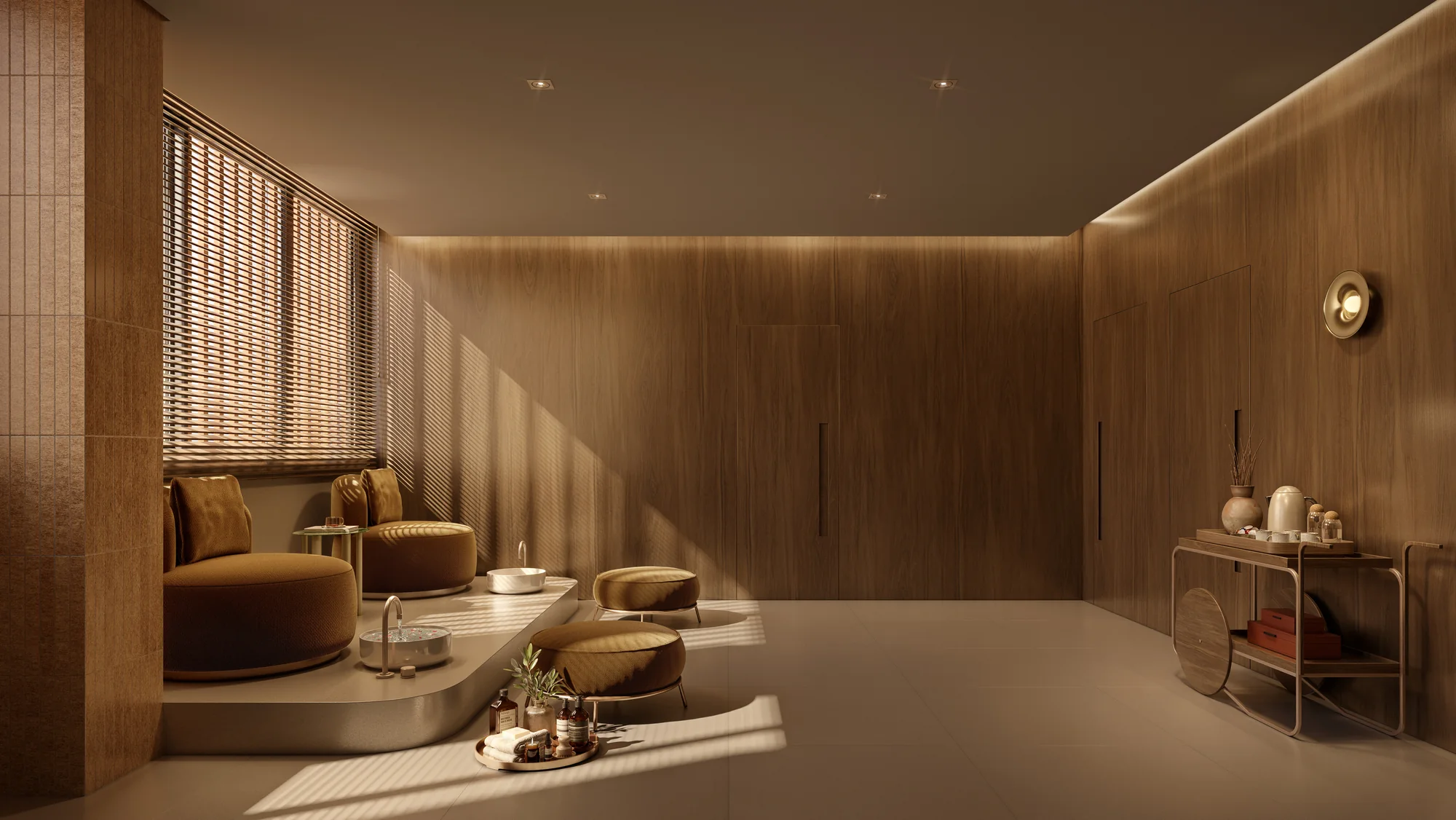 Spa by Amman - Escalda pés (Perspectiva artística)