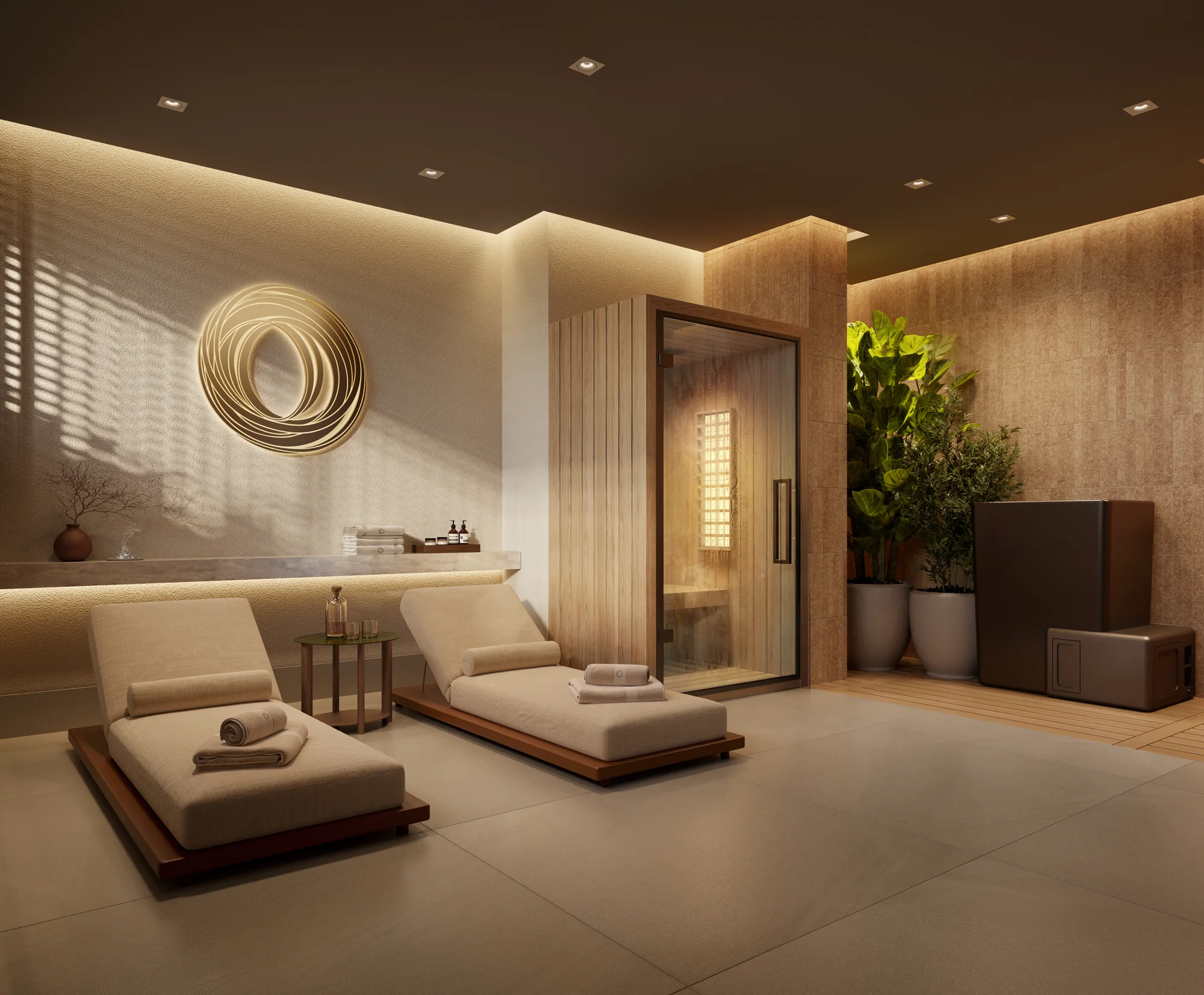 Espaço Wellness (Perspectiva artística)