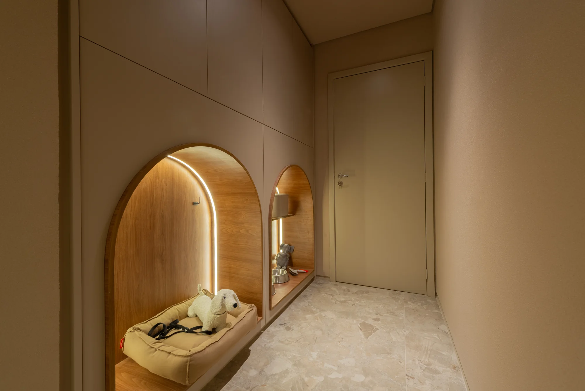 Área de serviço - apto de 243m² (Foto do decorado)