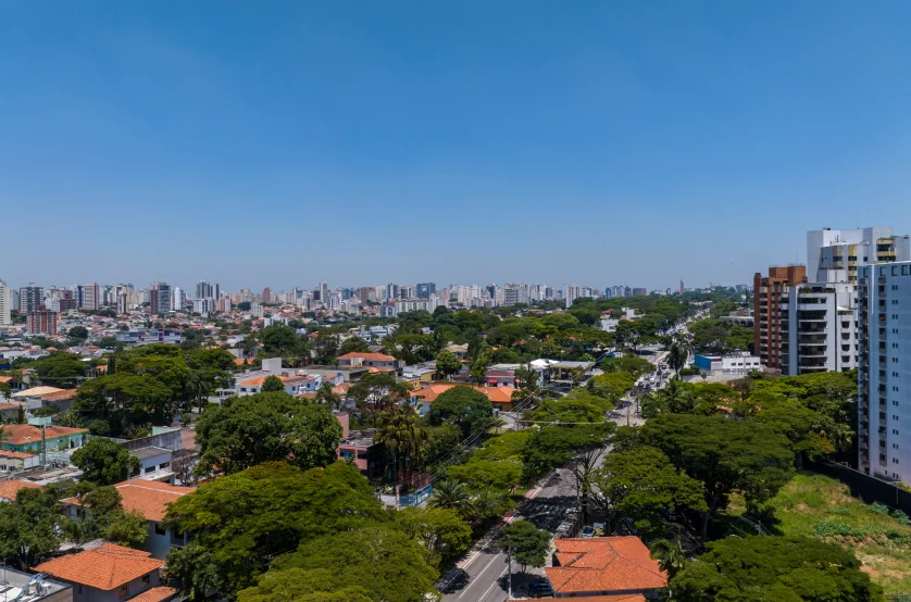 Vista do 13º andar da Av. Aicas (Foto da vista)