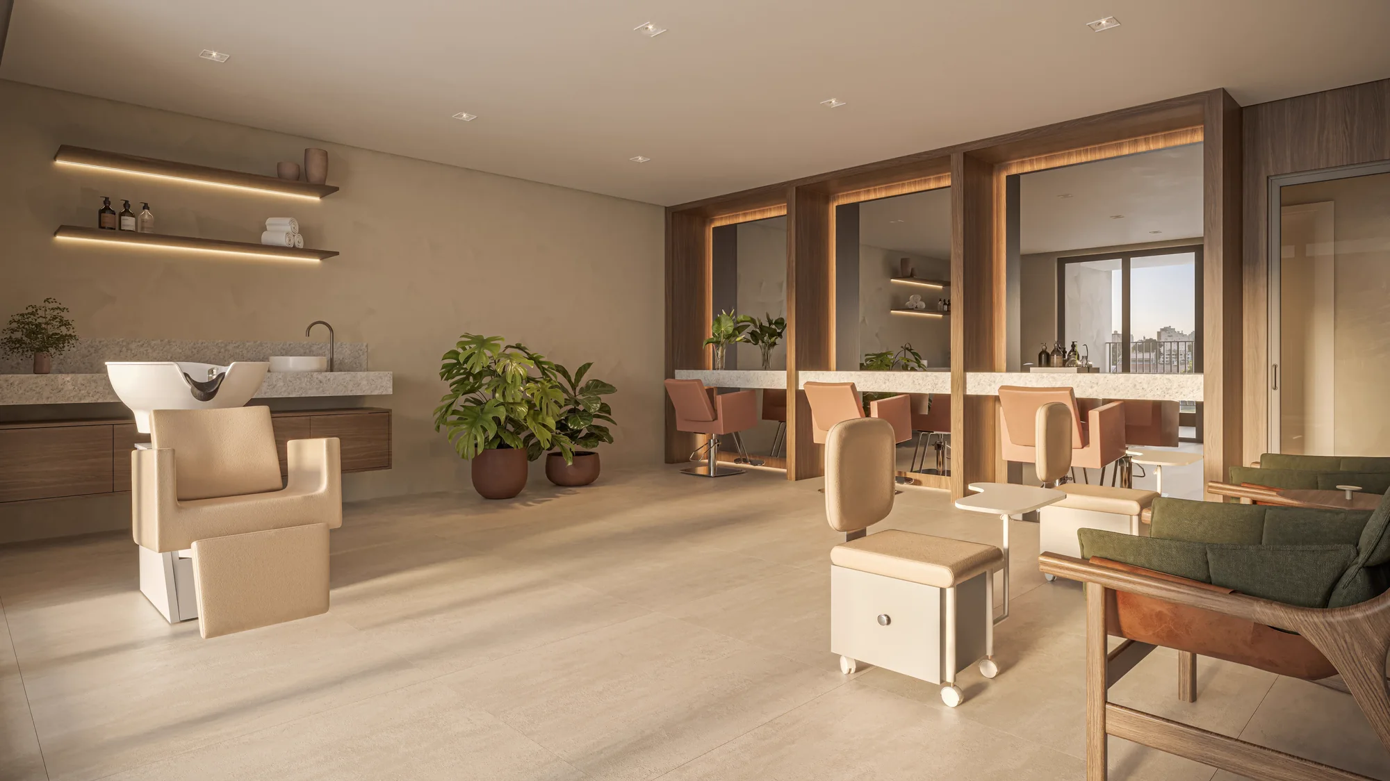 Espaço Beauty (Perspectiva artística)