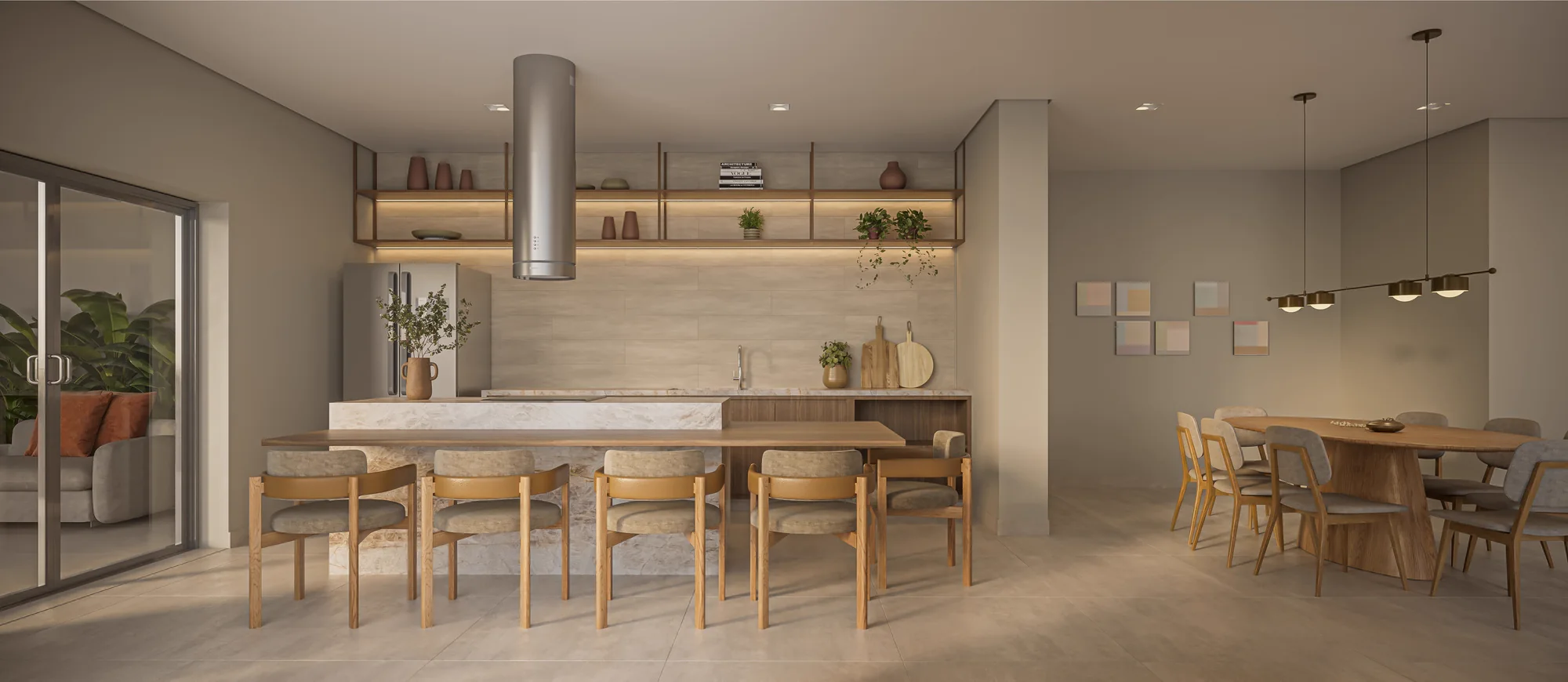 Espaço Gourmet (Perspectiva artística)